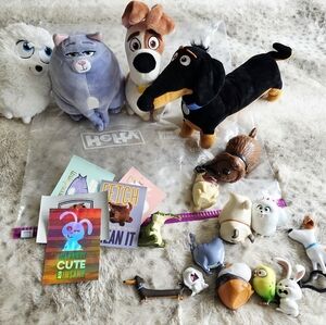 The Secret Life Of Pets Plush and Figures 16 Pcs